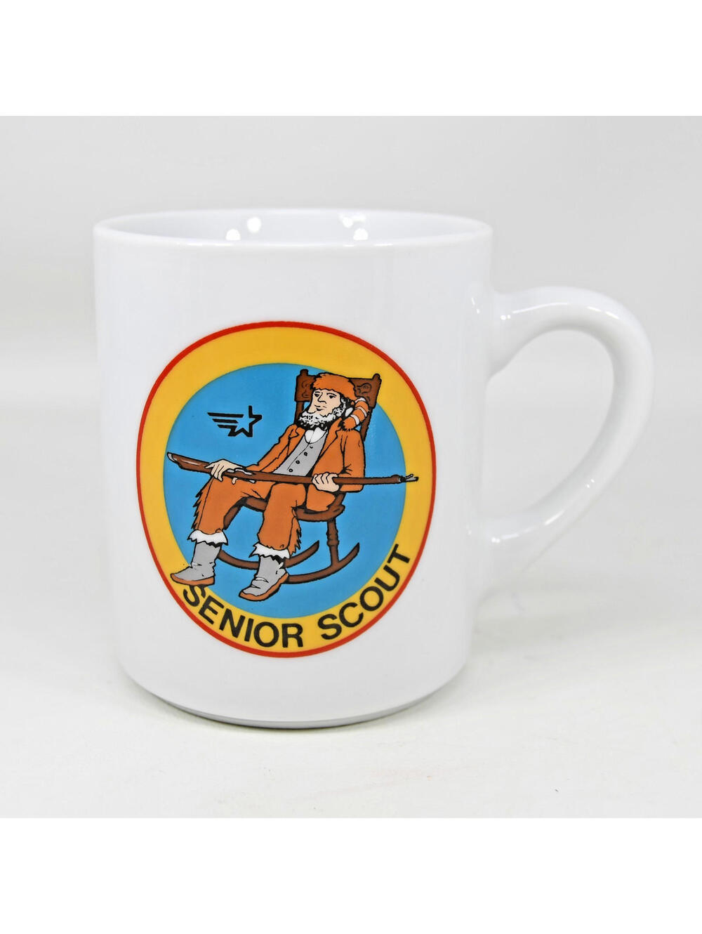United States Army Air Forces Senior Scout Rocking Chair Coffee Mug Cup USAF VTG